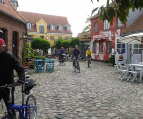 Stadt Stege auf Insel Møn - Fahrradurlaub in Dänemark