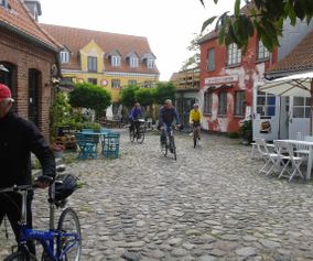 Stadt Stege auf Insel Møn - Fahrradurlaub in Dänemark